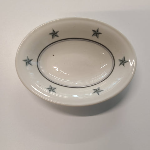 United States Lines 5 1/2" Oval Bowl