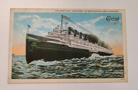 C&B Line The Great Ship Seeandbee Post Card