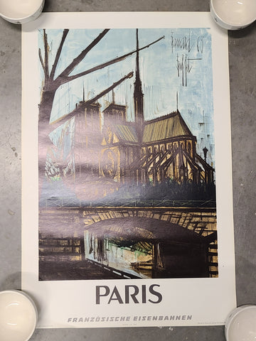 French Railways "Paris Franzosische Eisenbahnen" Poster