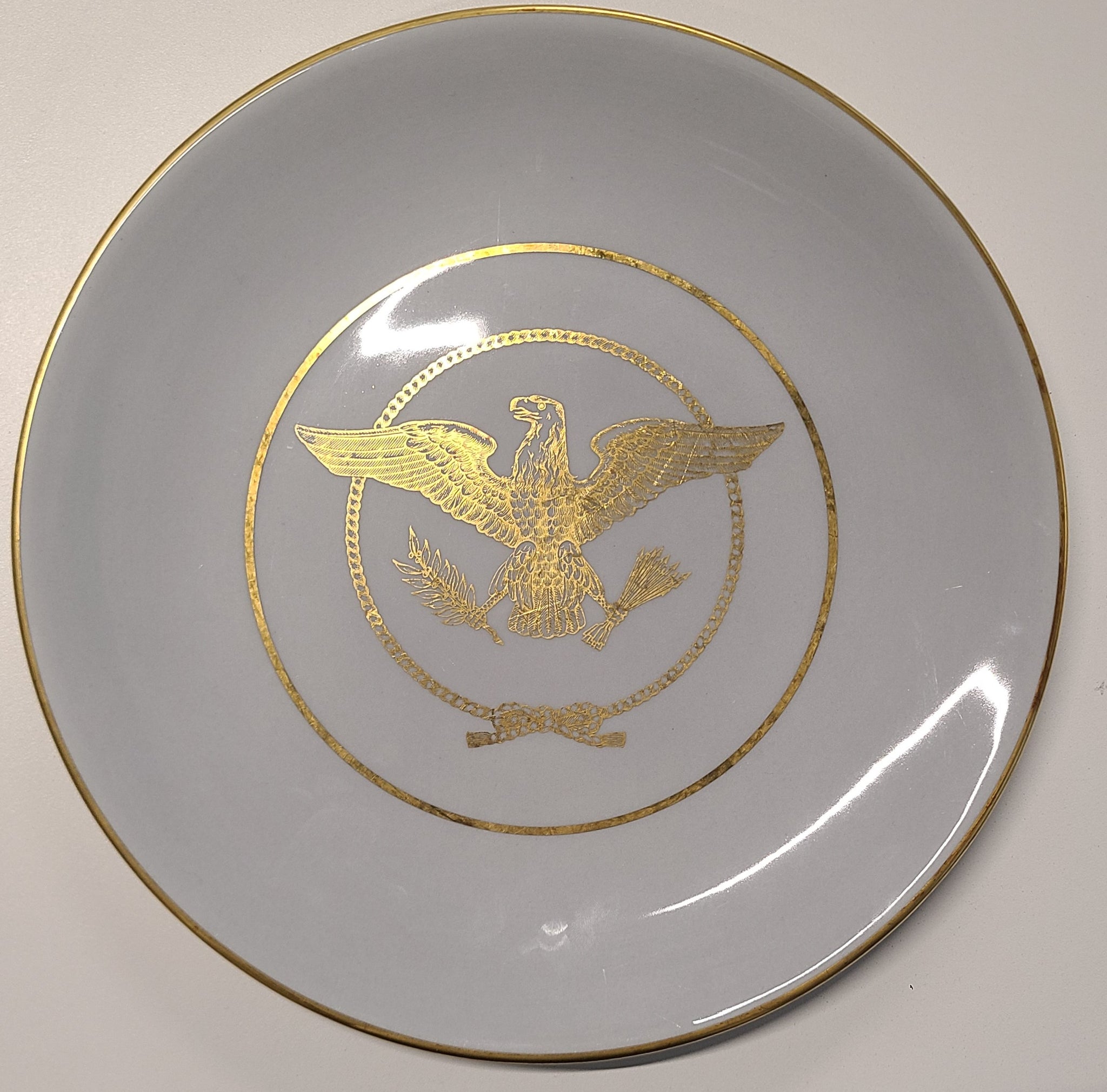 United States Lines Presentation Plate
