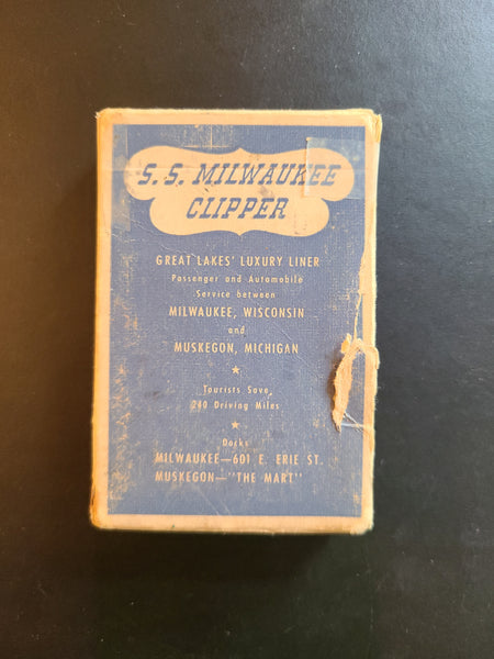 S.S. Milwaukee Clipper Playing Cards