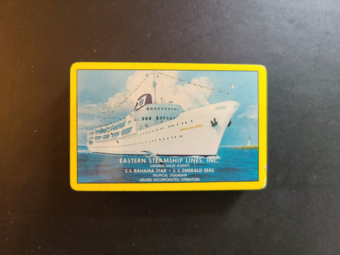 Eastern Steamship Lines S.S. Emerald Seas Playing Cards