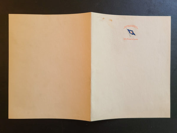 Northern Steamship S.S. North Land Writing Pad