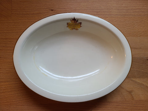 Canadian National Railroad 6 1/2" Oval Bowl