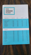 Cunard R.M.S. Queen Mary Facts & Figures Brochure