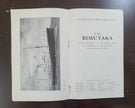 New Zealand Shipping Company T.S.S. Rimutaka Passenger List