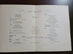 Union Castle Line R.M.S. Pendennis Castle Dinner Menu