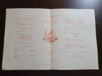 Union Castle Line R.M.S. Windsor Castle Masked Ball & Dinner Menu