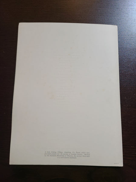 Union Castle Line R.M.S. Carnarvon Castle Christmas Lunch Menu