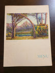 Union Castle Line R.M.M.V Capetown Castle Dinner Menu