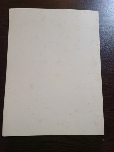 Union Castle Line R.M.M.V Capetown Castle Dinner Menu