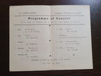 Union Castle Line S.S. Garth Castle Programme