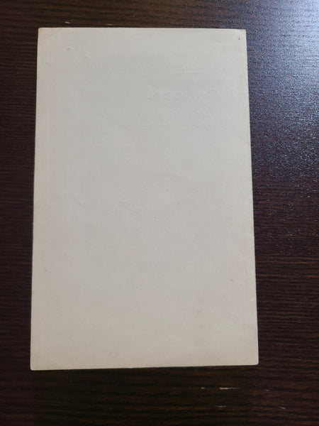 Union Castle Line S.S. Garth Castle Programme