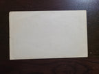 Union Castle Line Rates of Passage Card