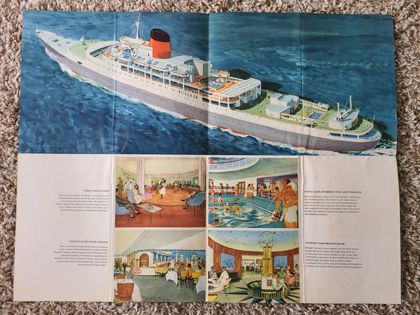 Union Castle Line R.M.S Windsor Castle Brochure