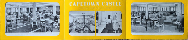 Union Castle Line Cabin Class Deck Plan
