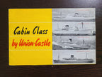 Union Castle Line Cabin Class Deck Plan