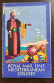 Royal Mail Line R.M.S.P Arcadian Brochure with Deck Plan