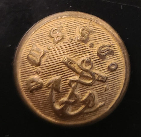 Pacific Mail Steamship Company Uniform Button
