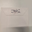 Cunard R.M.S. Lusitania Postal Cover Signed by Survivor Mrs. Alice Drury.