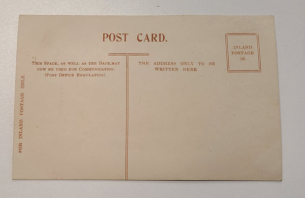 White Star Line S.S. Celtic Hands Across the Sea Silk Post Card