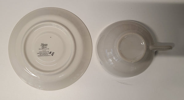United States Lines Cup & Saucer Set