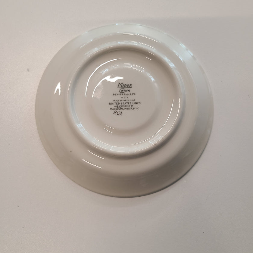 United States Lines Saucer