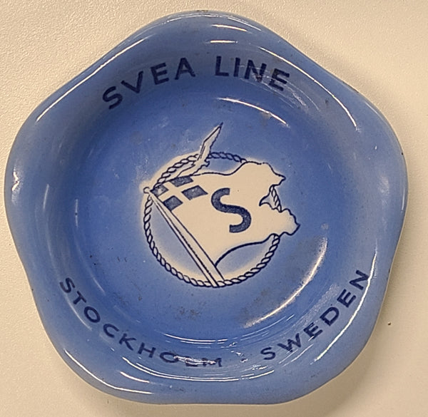 Stockholms Rederi Svea "SVEA" Line 4 1/2" Ash Tray