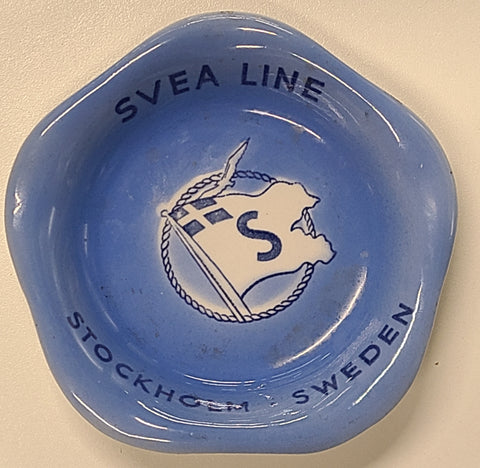 Stockholms Rederi Svea "SVEA" Line 4 1/2" Ash Tray