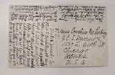 Cunard Line R.M.S. Saxonia Post Card