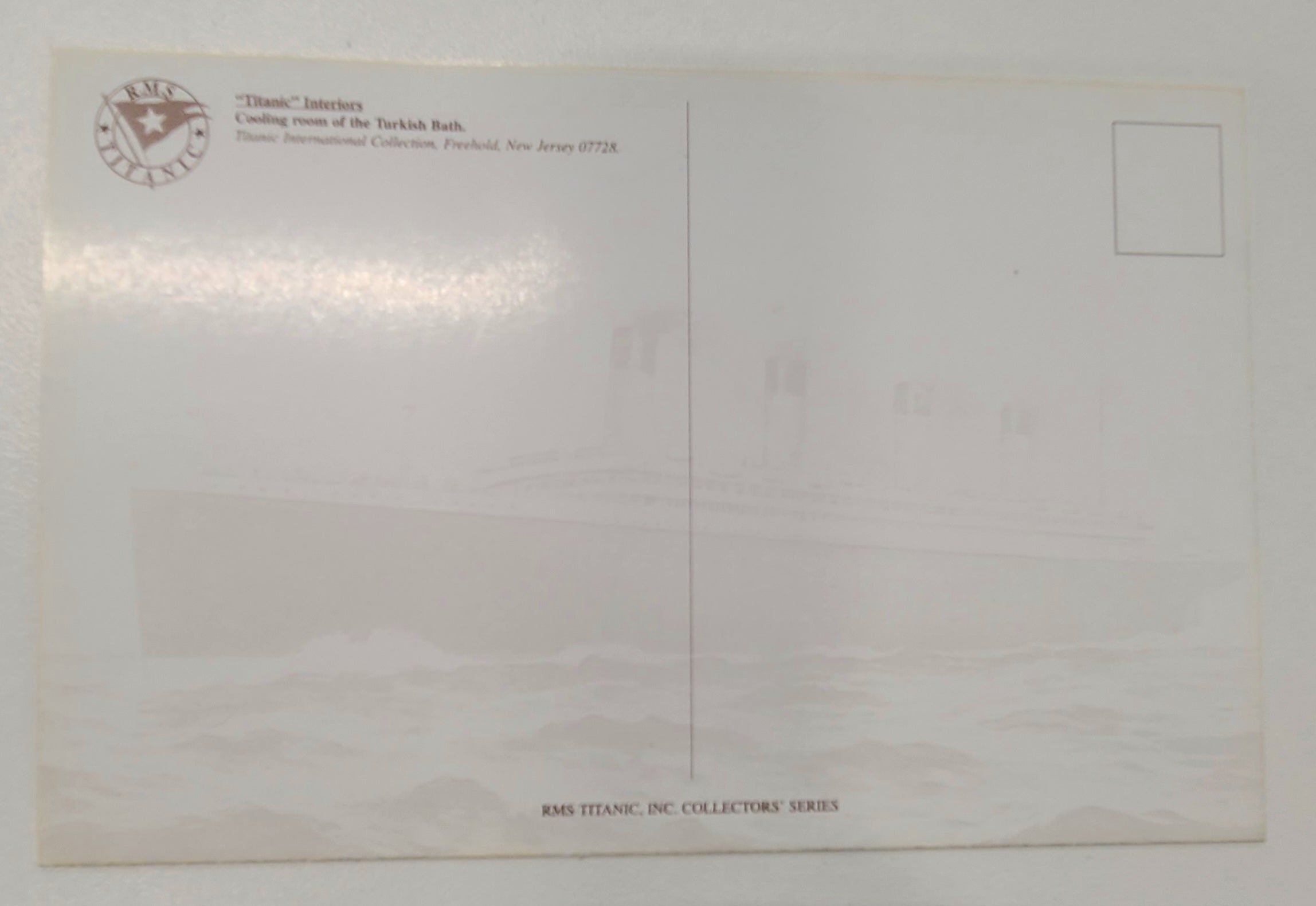 White Star Line R.M.S. Titanic Post Card