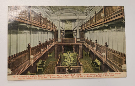 C&B Line The Great Ship Seeandbee Post Card