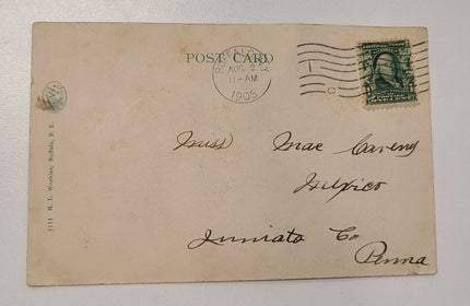 City Of Erie Post Card