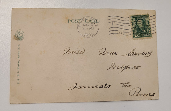 City Of Erie Post Card