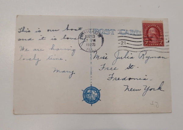 Duluth & Georgian Bay Transit Company Liner South American Post Card