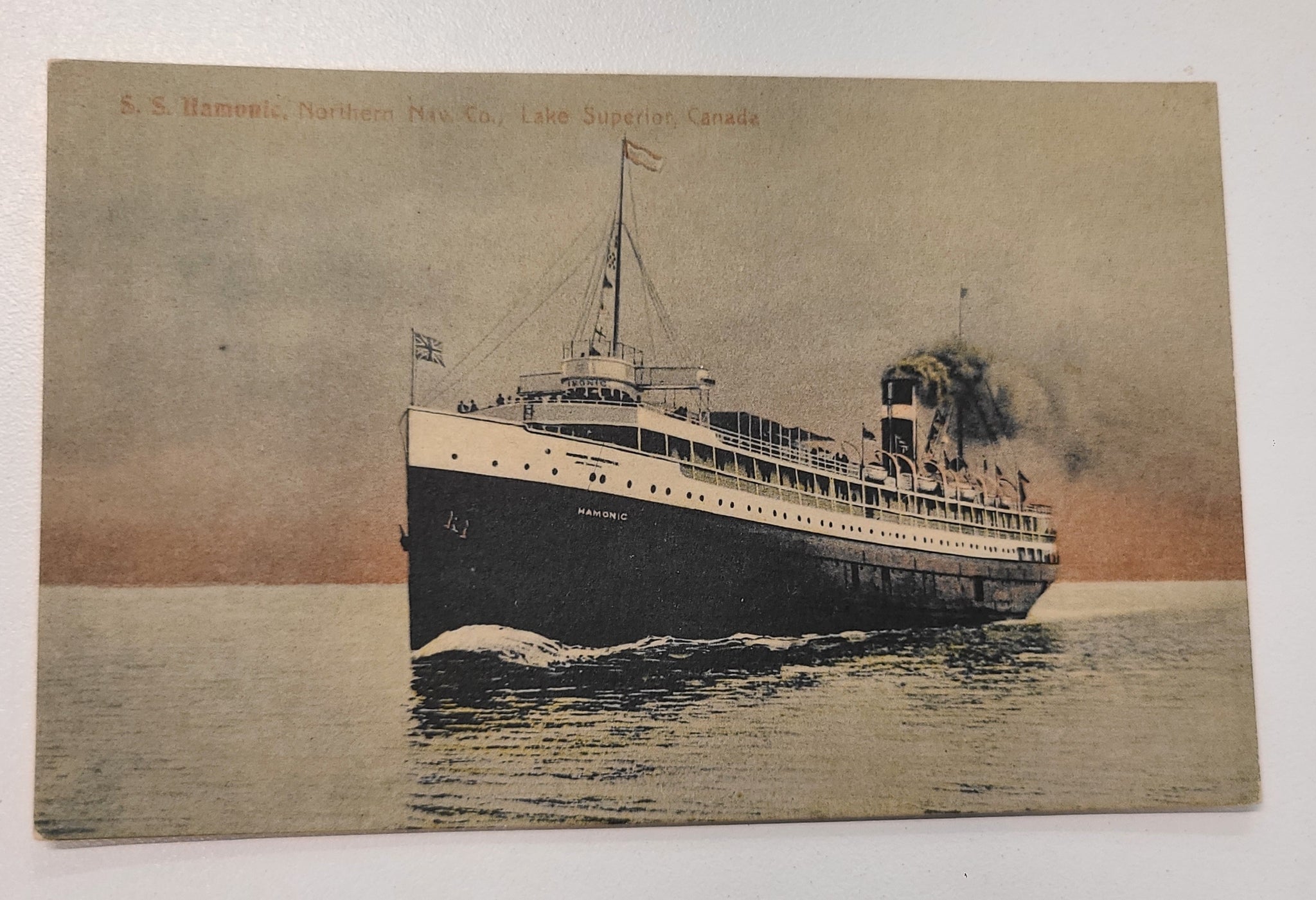 Northern Navigation Company's S.S. Hamonic Post Card