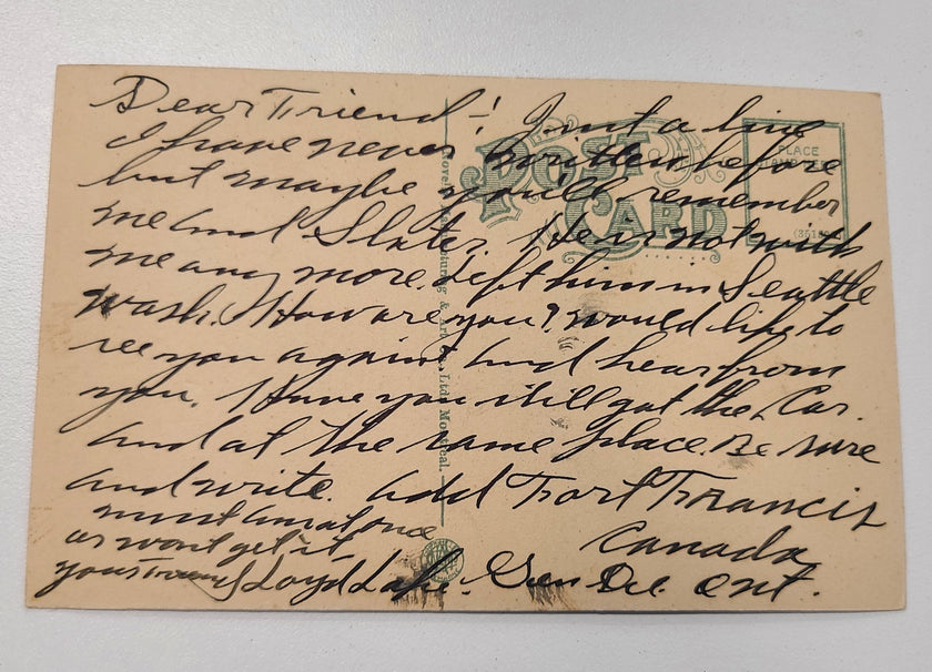 Northern Navigation Company's S.S. Hamonic Post Card