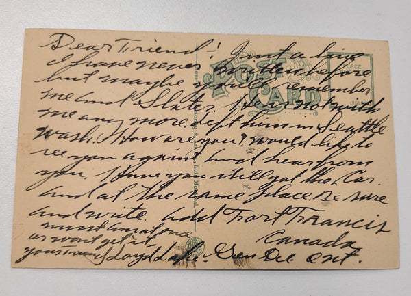 Northern Navigation Company's S.S. Hamonic Post Card