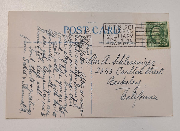 Pacific Steamship Company's S.S. H.F. Alexander Post Card