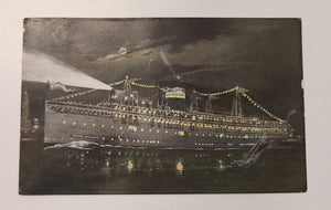 Roosevelt Steamship Company's S.S. Theodore Roosevelt Post Card