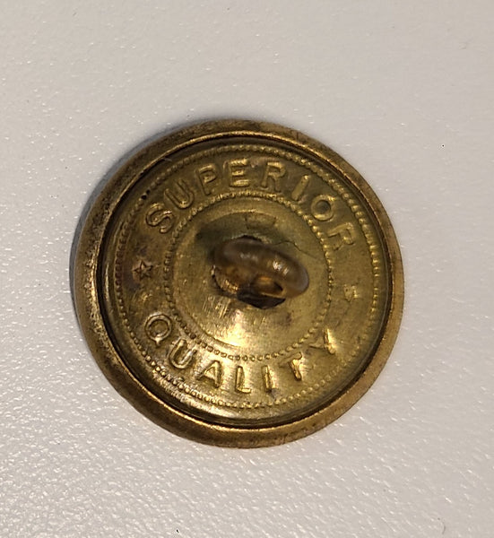 Chicago Burlington & Quincy "CB&Q" Railroad Large Uniform Button