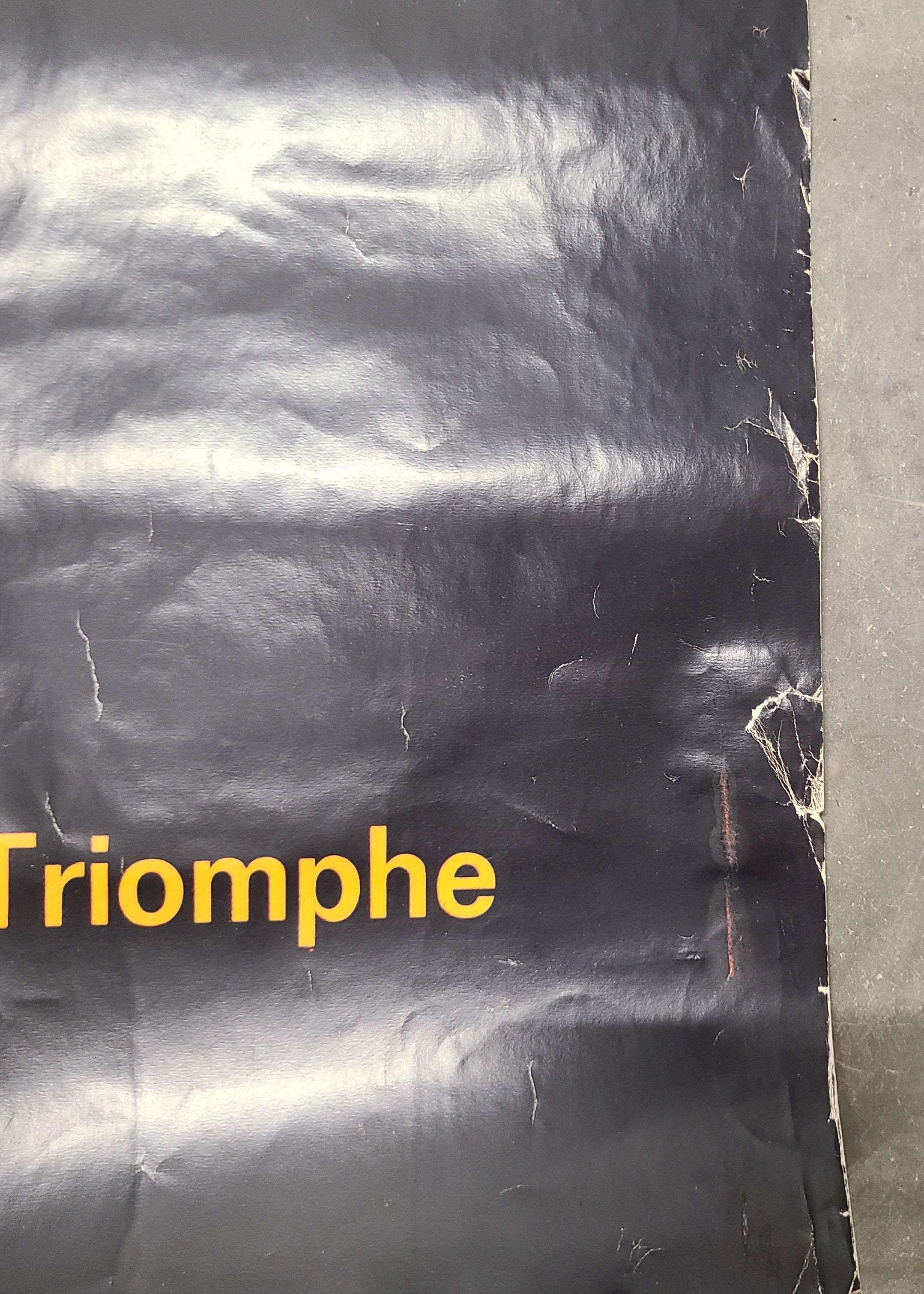 France Orange L'Arc de Triomph Poster