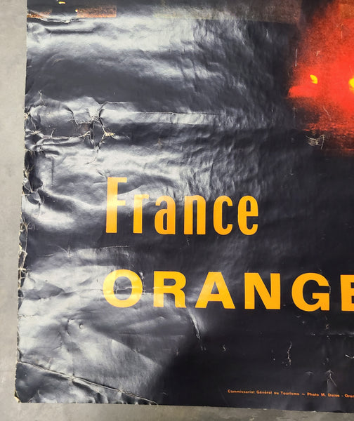 France Orange L'Arc de Triomph Poster