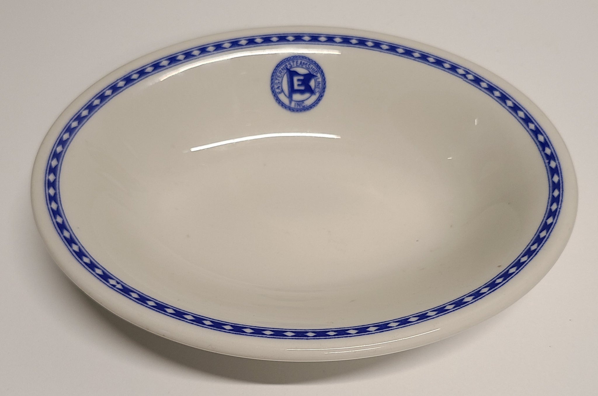 Eastern Steamship Lines 6 1/2 Oval Bowl