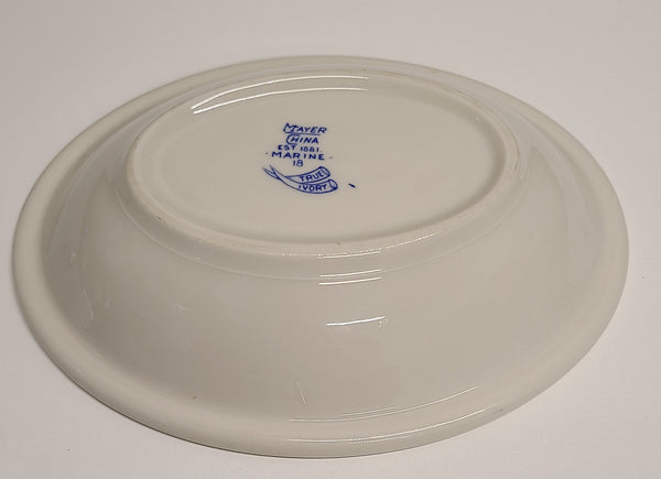 Eastern Steamship Lines 6 1/2 Oval Bowl