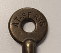 Atchison, Topeka and Santa Fe Railroad Key