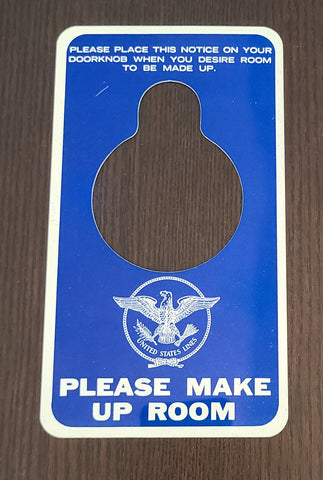 United States Lines Stateroom Door Hanger