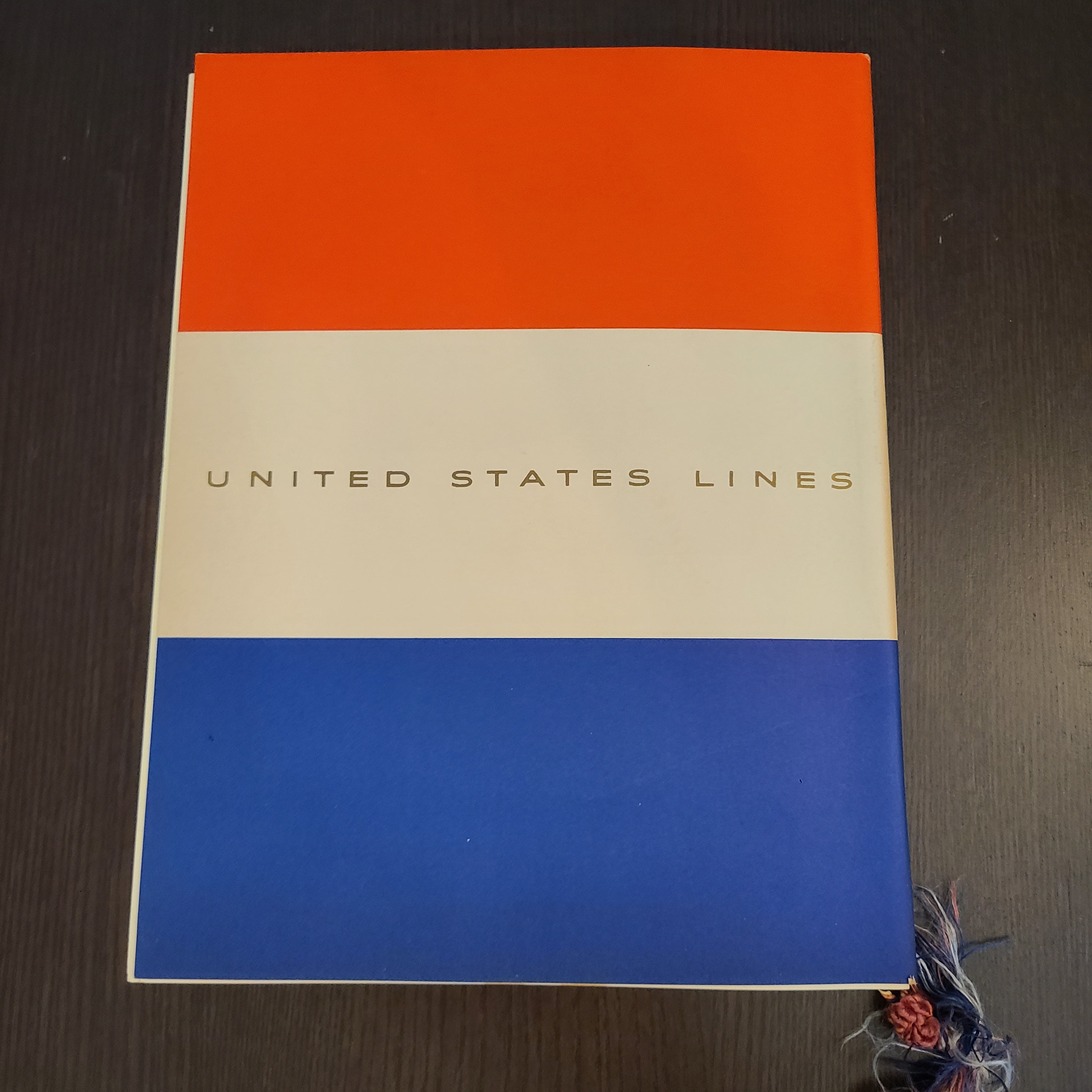 S.S. United States Pre-Maiden Voyage Dinner Menu (June 27th, 1952)