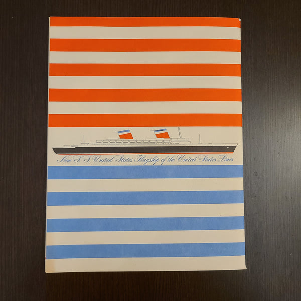 S.S. United States Booklet & Envelope