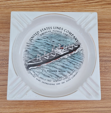 S.S. Pioneer Moon Ashtray